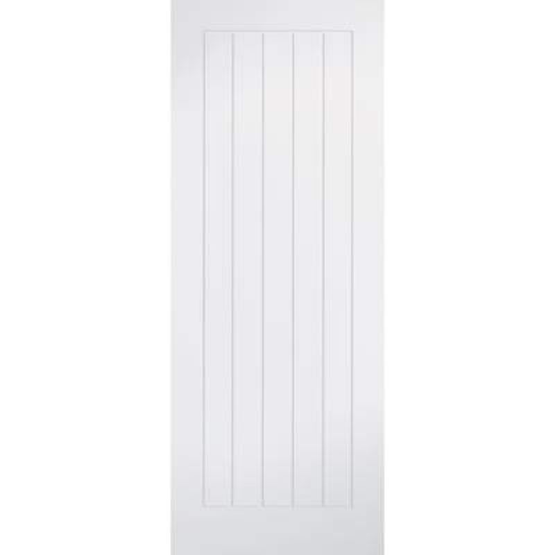 LPD Mexicano White Primed Interior Fire Door FD30 - 1981mm x 610mm