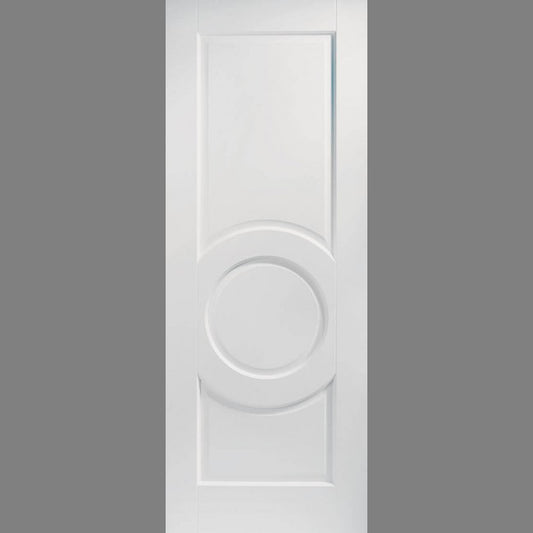 Image for LPD Montpellier (Primed Circle) White Prime Plus FD30 Internal Door