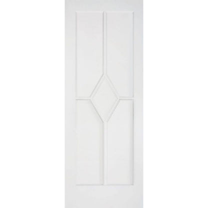 LPD Primed White Reims Internal Door - 78in x 30in x 35mm (1981 x 762mm)