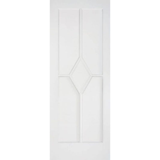 LPD Primed White Reims Internal Door - 78in x 30in x 35mm (1981 x 762mm)