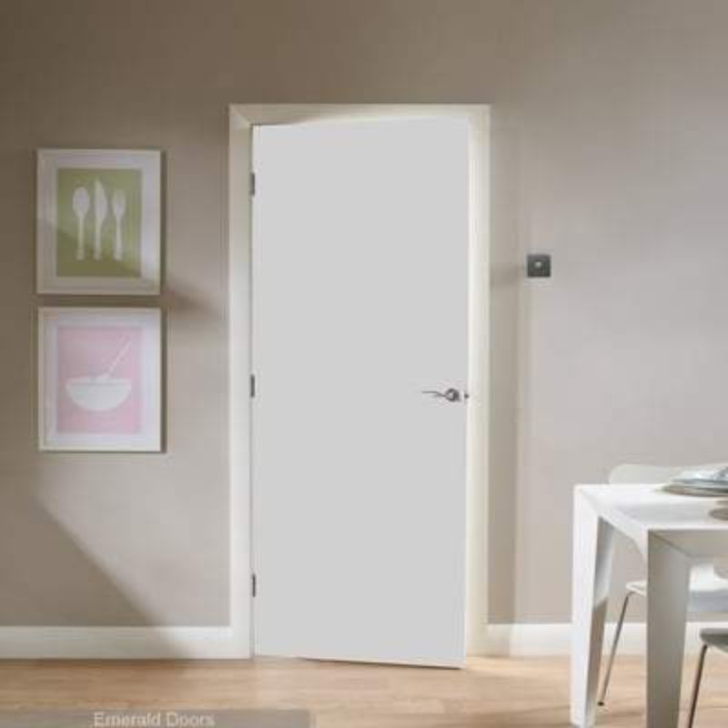 LPD Flush White Primed Interior Door - All Sizes