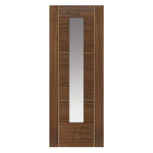 JB Kind Walnut  Walnut Glazed Pre-Finished Internal Door 1981 X 686 X 35mm