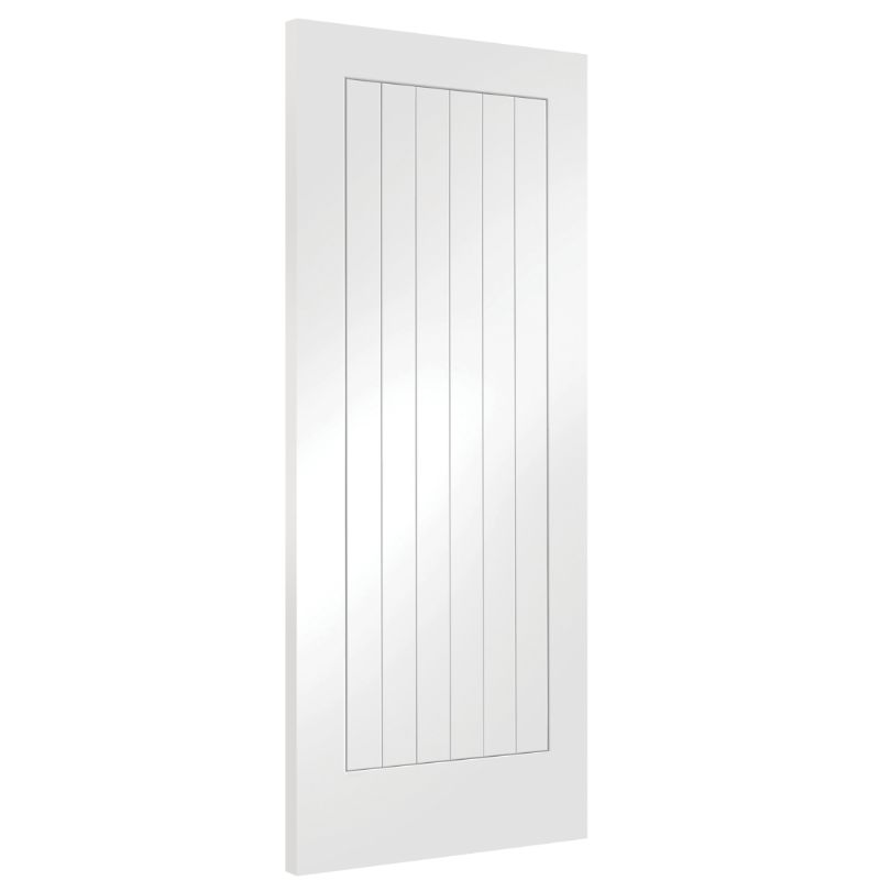 Image for XL Joinery Suffolk Internal White Primed Door 1981 x 533 x 35mm (21")