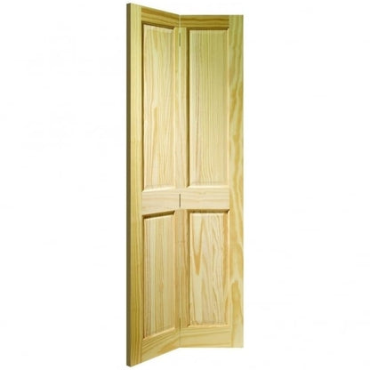 Image for XL Joinery Victorian 4 Panel Bi-fold Internal Clear Pine Door