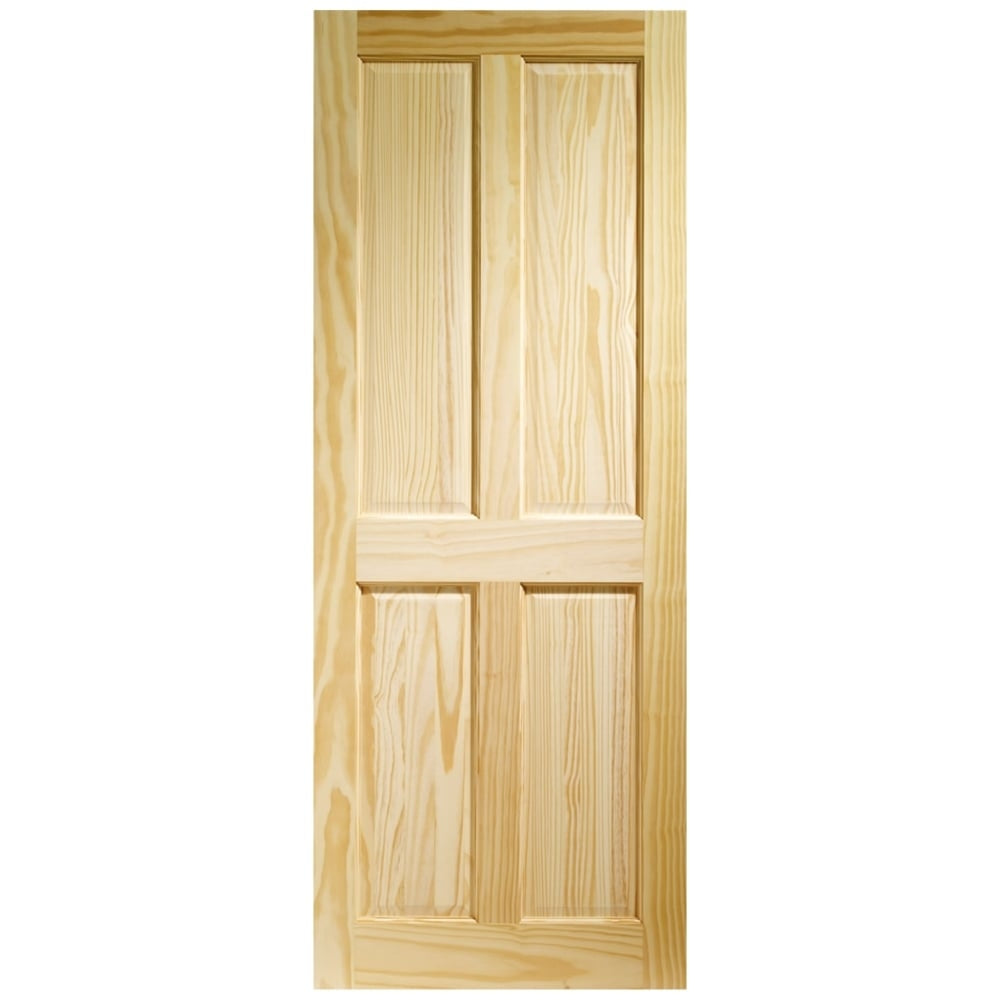 Image for XL Joinery Victorian 4 Panel Internal Clear Pine Door