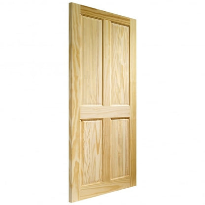 Image for XL Joinery Victorian 4 Panel Internal Clear Pine Door