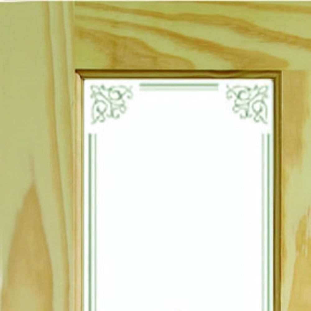 Image for XL Joinery Victorian 4 Panel Internal Clear Pine Door with Campion Glass