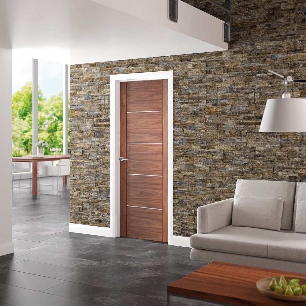 Image for XL Joinery Portici Pre-Finished Internal Walnut Door