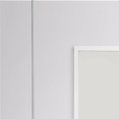 Image for XL Joinery Forli Pre-Finished Internal White Door with Clear Glass