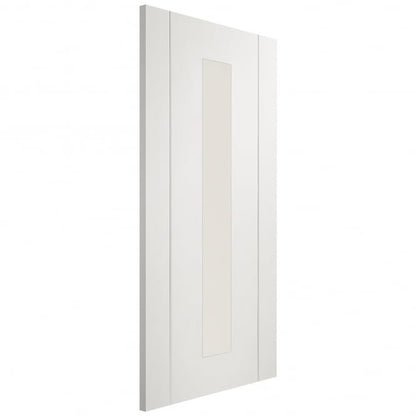 Image for XL Joinery Forli Pre-Finished Internal White Door with Clear Glass