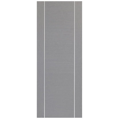 Image for XL Joinery Forli Pre-Finished Light Grey Fire Door