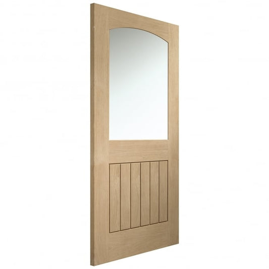 Image for XL Joinery Sussex Internal Oak Door with Clear Glass