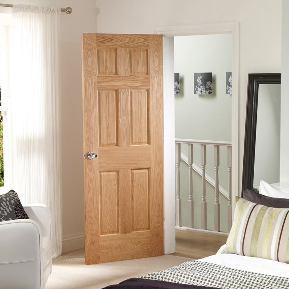 Image for XL Joinery Colonial 6 Panel Internal Oak Door