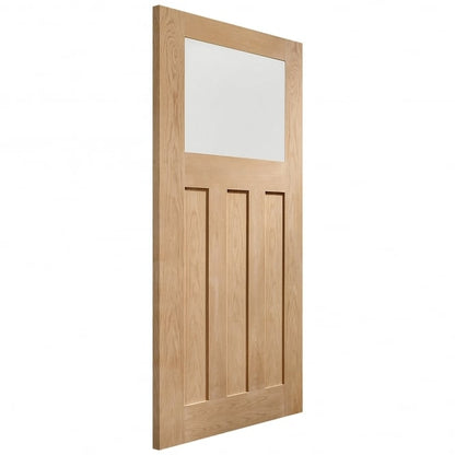 Image for XL Joinery DX Internal Oak Door with Obscure Glass