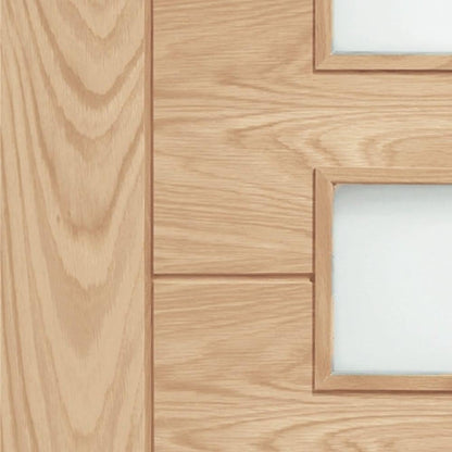 Image for XL Joinery Palermo Bi-Fold Internal Oak Door