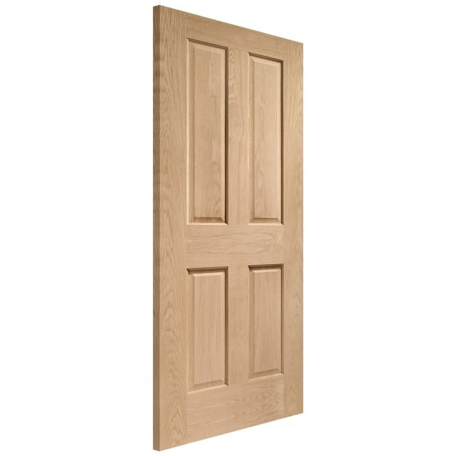 Image for XL Joinery Victorian 4 Panel Internal Oak Door