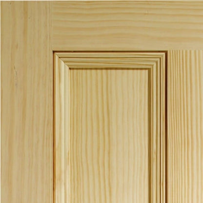 Image for XL Joinery Edwardian 4 Panel Internal Vertical Grain Clear Pine Door