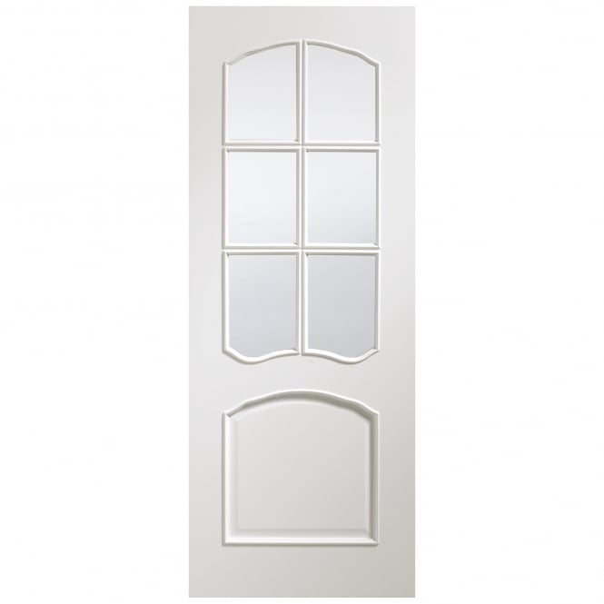 Image for XL Joinery Riviera Pre-Finished Internal White with Clear Bevelled Glass