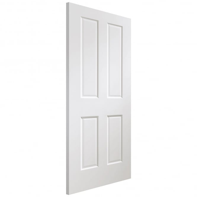 Image for XL Joinery Victorian Pre-Finished Internal White Door with Non Raised Mouldings