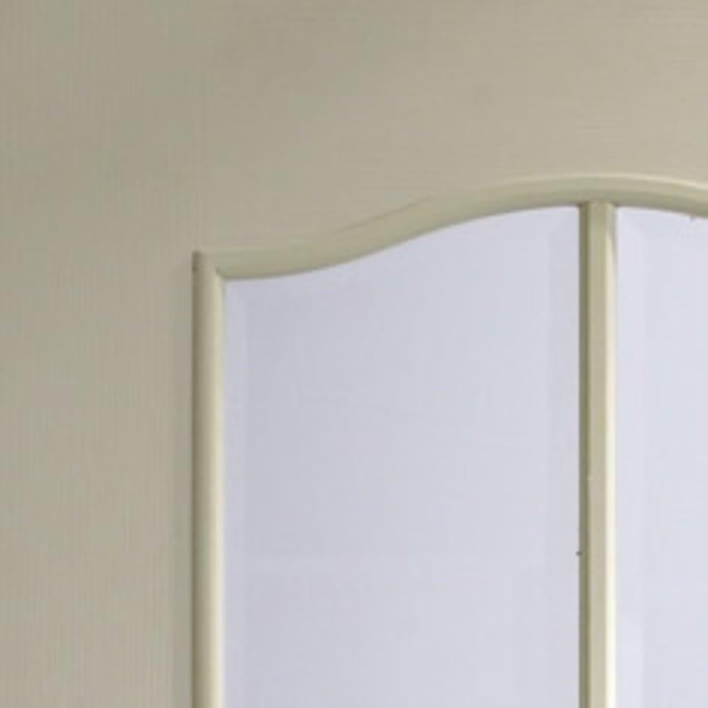 Image for XL Joinery Classique 6 Light Internal White Moulded Door with Clear Bevelled Glass