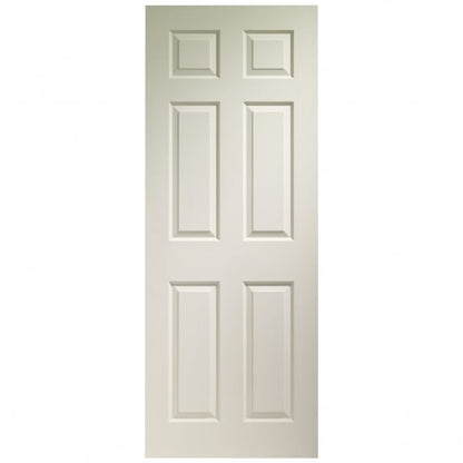 Image Of XL Joinery Colonist 6 Panel Internal White Moulded Door