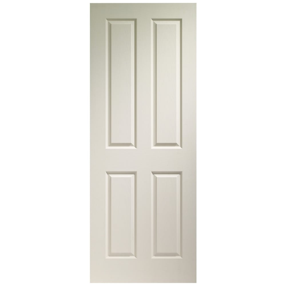 Image Of XL Joinery Victorian 4 Panel Internal White Moulded Door