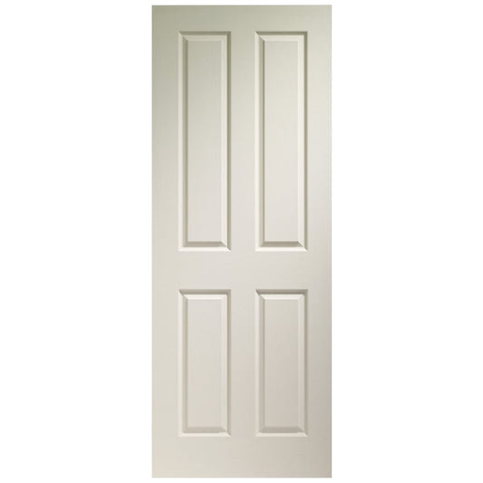 Image Of XL Joinery Victorian 4 Panel Internal White Moulded Door