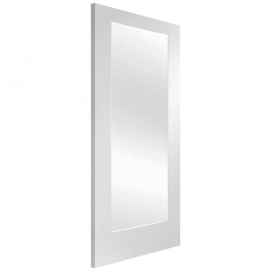 Image for XL Joinery Pattern 10 Internal White Primed Door with Obscure Glass