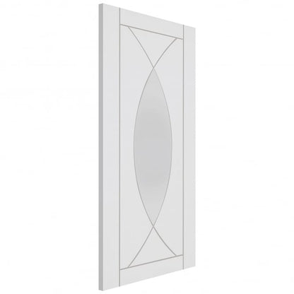 Image for XL Joinery Pesaro Internal White Primed Door with Clear Glass