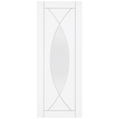 Image for XL Joinery Pesaro Internal White Primed Door with Clear Glass