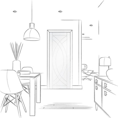 Image for XL Joinery Treviso Internal White Primed Door