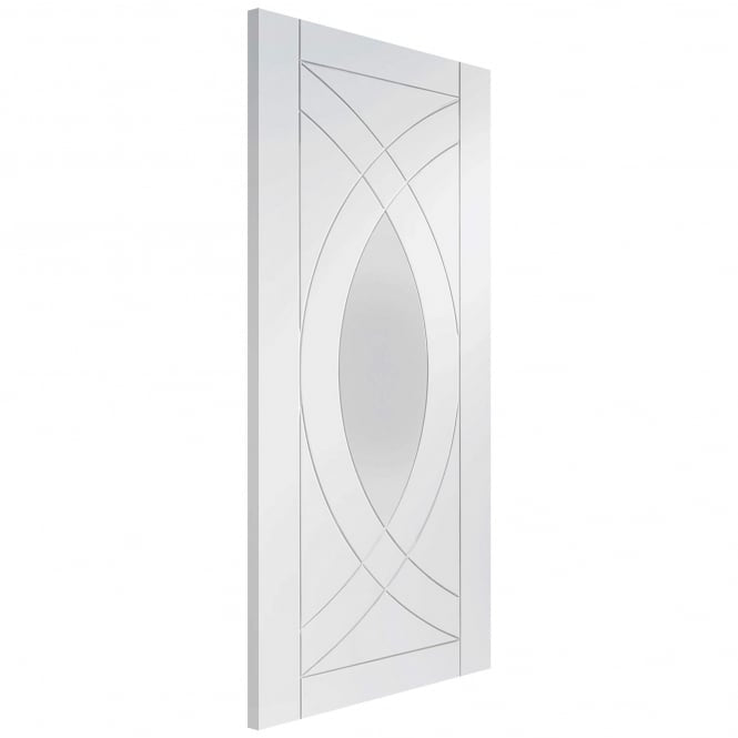 Image for XL Joinery Treviso Internal White Primed Door with Clear Glass