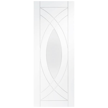 Image for XL Joinery Treviso Internal White Primed Door with Clear Glass