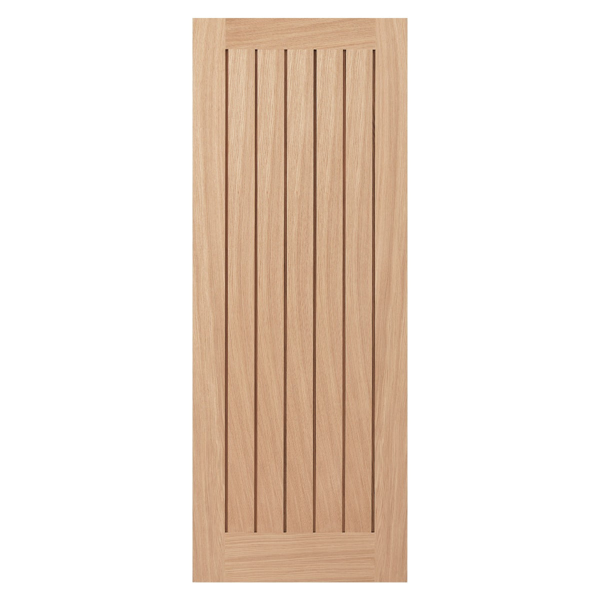 JB Kind Oak Cottage Yoxall Pre-Finished Internal Fire Door - 1980 x 610 x 44mm (78" x 24")