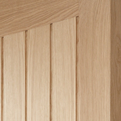 JB Kind Oak Cottage Yoxall Pre-Finished Internal Fire Door - 1980 x 610 x 44mm (78" x 24")