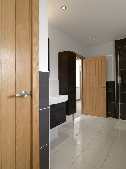 Image for JB Kind Oak Cottage Yoxall Unfinished Fire Door 2040 X 826 X 44mm